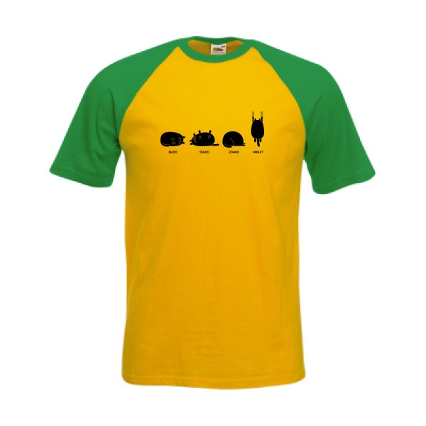 T shirt chat - Homme - «journée type»