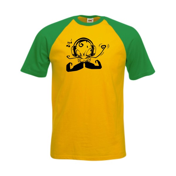 T-shirt baseball Homme original - melomaniak-maj1 -