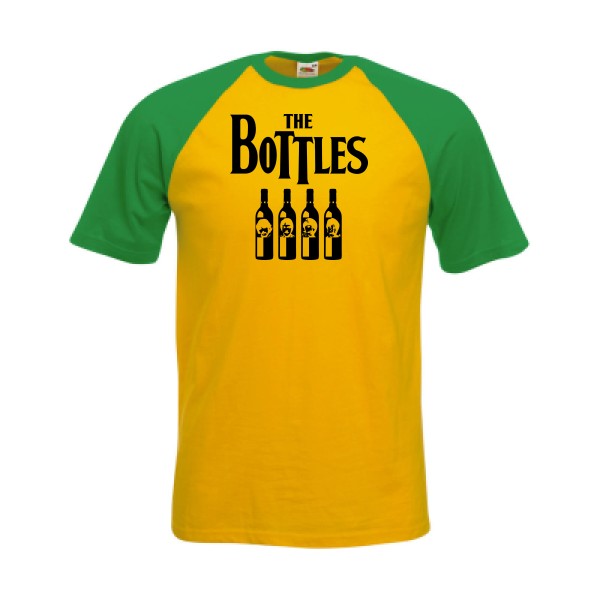  T-shirt baseball Homme original - The Bottles - 