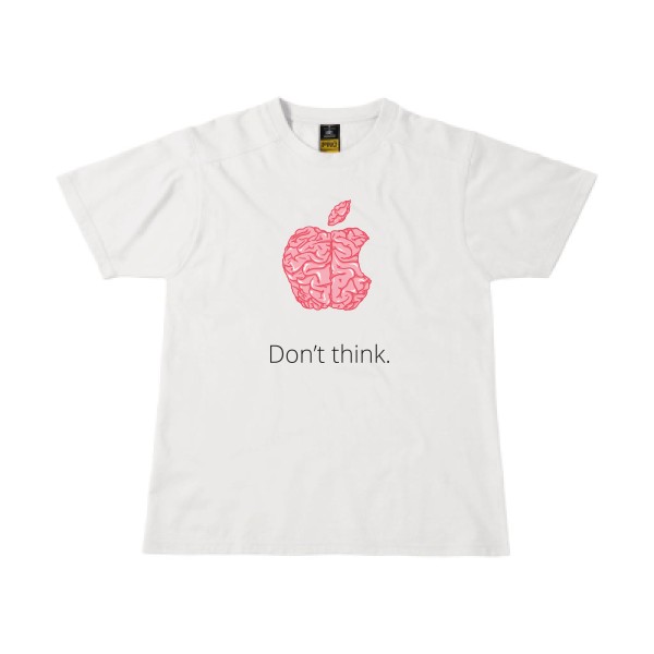 Lobotomie - T-shirt workwear parodie marque Homme  -B&C - Workwear T-Shirt - Thème original et parodie -