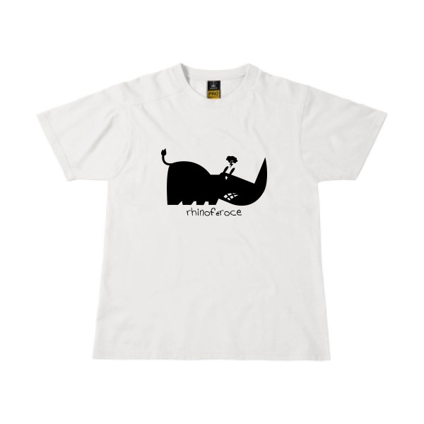 T-shirt workwear rigolo Homme  - Rhino - 