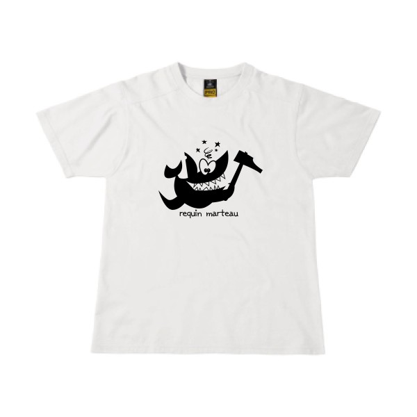 Requin marteau-T shirt marrant-B&C - Workwear T-Shirt