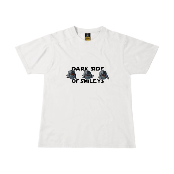 T-shirt workwear Homme original - Dark Smileys - 