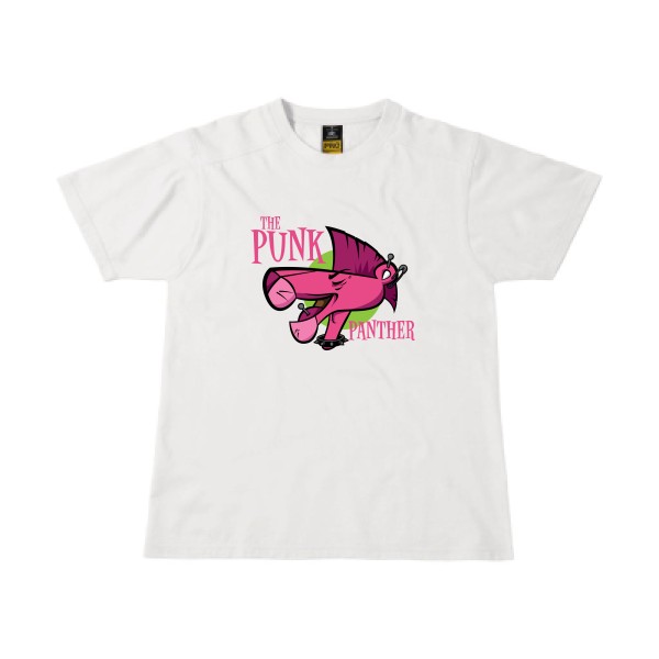 The Punk Panther - T shirt anime-B&C - Workwear T-Shirt