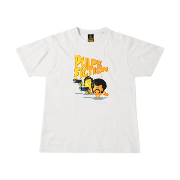 Pulpe Fiction -T-shirt workwear Homme humoristique -B&C - Workwear T-Shirt -Thème humour et cinéma -