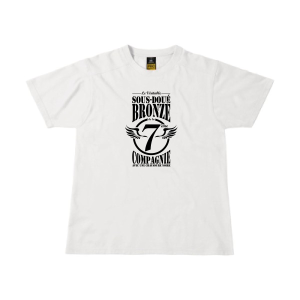 T-shirt workwear - B&C - Workwear T-Shirt - 7ème Compagnie Crew