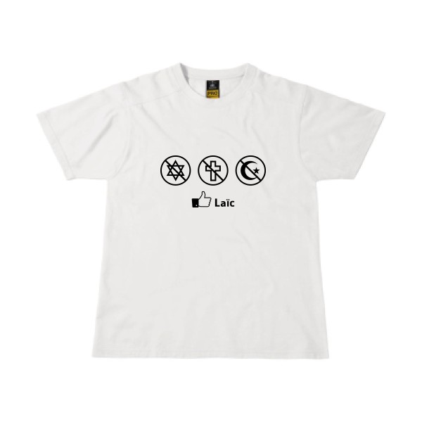 T-shirt workwear geek original Homme  - Laïc - 