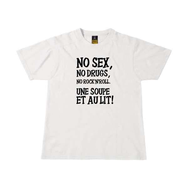 NO... - T shirt rock Homme-B&C - Workwear T-Shirt