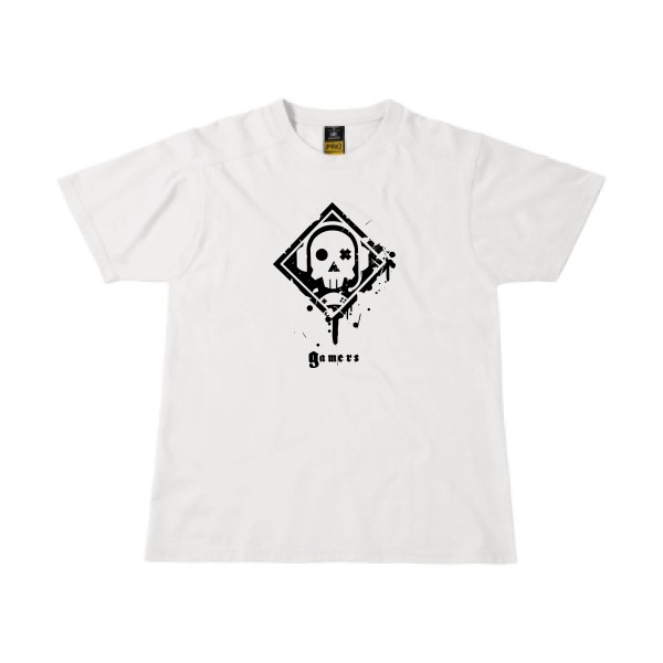 GAMERZ - T-shirt workwear geek Homme - modèle B&C - Workwear T-Shirt - thème original et inclassable -