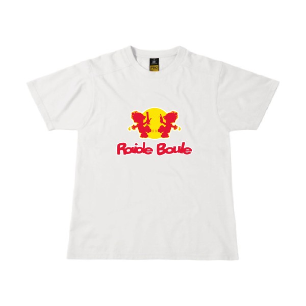 RaideBoule - Tee shirt parodie Homme -B&C - Workwear T-Shirt
