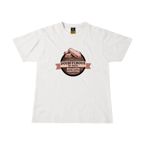 Doubitchous - T-shirt workwear humoristique -Homme -B&C - Workwear T-Shirt - Thème le pére noël-