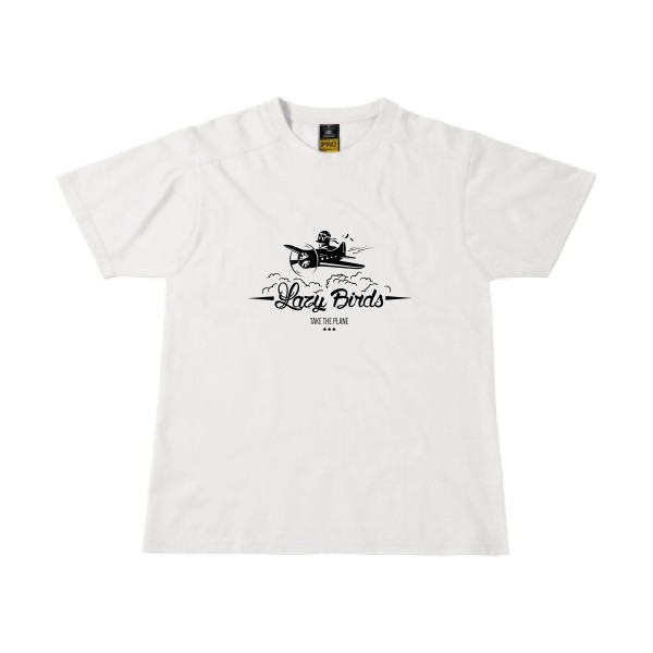 T-shirt workwear Homme original - Lazy Birds - 