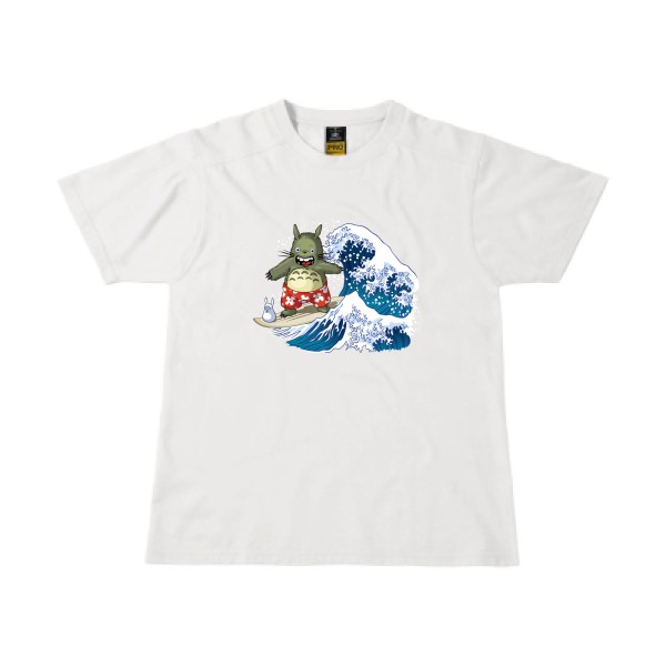 Totorokusai -T-shirt workwear  surf -B&C - Workwear T-Shirt -thème plage et soleil -