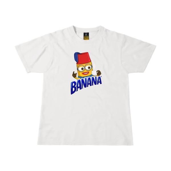 T-shirt workwear Homme vintage - Banana - 