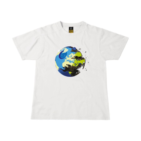 EARTH DEATH - tee shirt original Homme -B&C - Workwear T-Shirt