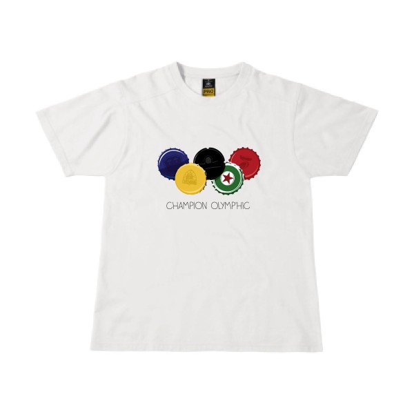 CHAMPION OLYMP'HIC -Tee shirt biere-B&C - Workwear T-Shirt