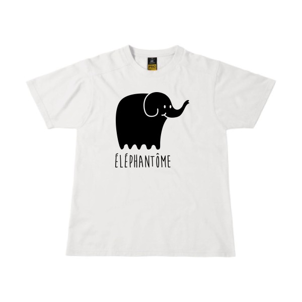 T-shirt workwear Homme original - Eléphantôme - 