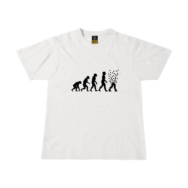 Evolution numerique Tee shirt geek-B&C - Workwear T-Shirt