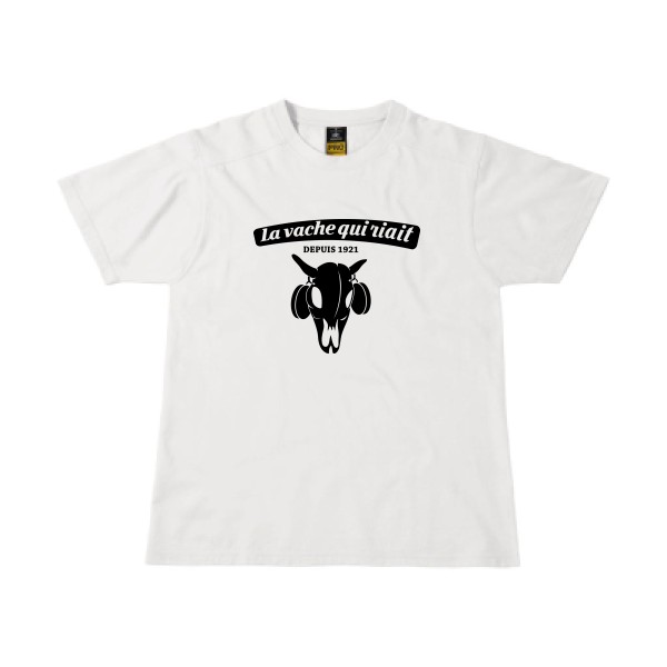 vache qui riait - Humour noir sur B&C - Workwear T-Shirt
