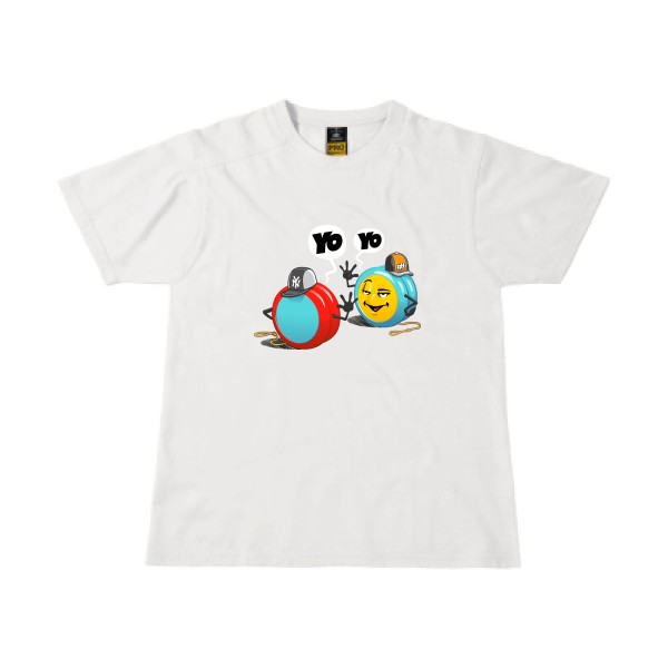 Yo Yo -T-shirt workwear Geek Homme -B&C - Workwear T-Shirt -thème  Geek -