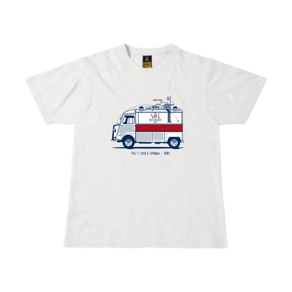 SOS REVENANTS -T-shirt workwear rigolo Homme -B&C - Workwear T-Shirt -thème  cinéma et films - 