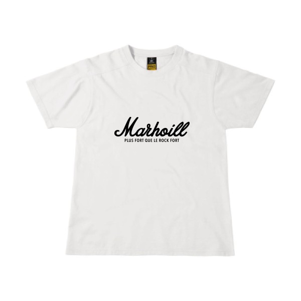 Rock'n from' - modèle B&C - Workwear T-Shirt - T shirt humoristique - thème tee shirt et sweat parodie -