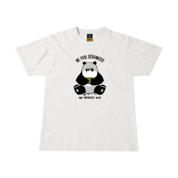 Ne pas déranger - T shirt panda -B&C - Workwear T-Shirt