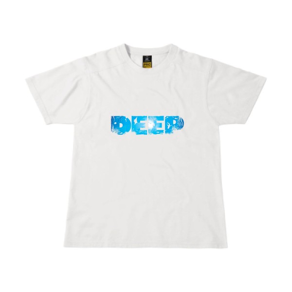 T-shirt workwear - B&C - Workwear T-Shirt - deep