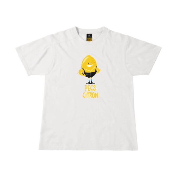 Pecs Citron - T-shirt workwear -T shirt parodie -