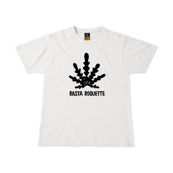 Rasta roquette - T-shirt workwear rigolo - Thème t shirt  et sweat cuisine pour  Homme -