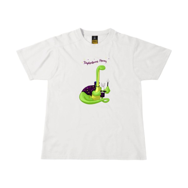 T shirt rigolo diplodocus sur B&C - Workwear T-Shirt