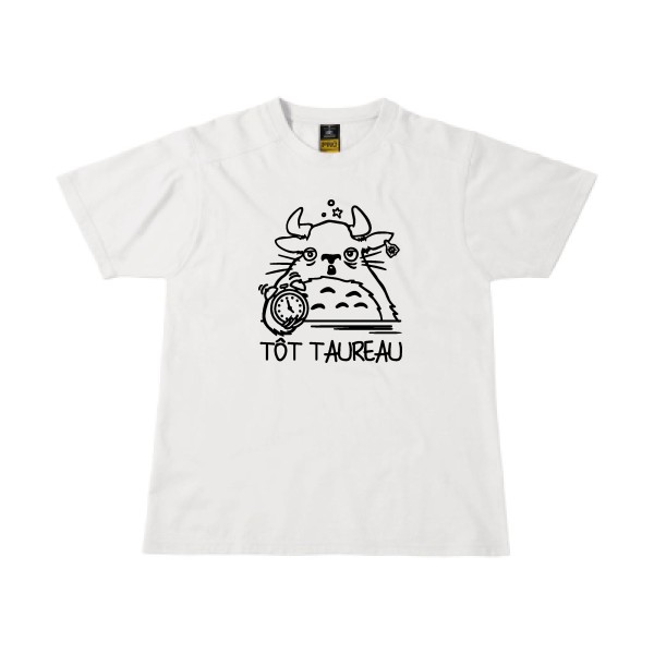 Tot Taureau - Tee shirt rigolo - modèle B&C - Workwear T-Shirt -Homme -