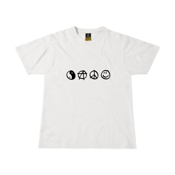 circles power- Tshirt geek - B&C - Workwear T-Shirt