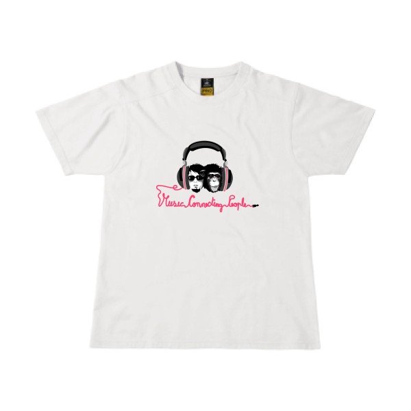T-shirt workwear original Homme  - Music Connecting People - 