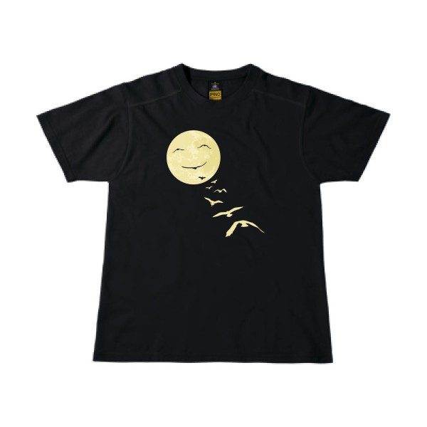 envol - T-shirt workwear abstrait pour Homme -modèle B&C - Workwear T-Shirt - thème original et abstrait -
