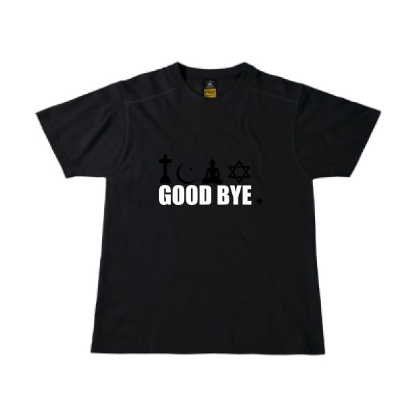 T-shirt workwear Homme original - Good bye - 