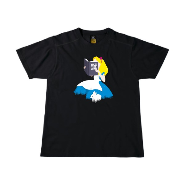 Back from wonderland - T-shirt workwear trash Homme - modèle B&C - Workwear T-Shirt -thème parodie belle au bois dormant -