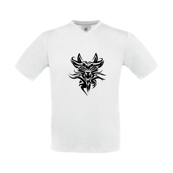 tatoo-T-shirt Col V original Homme - B&C - Exact V-Neck - thème original -