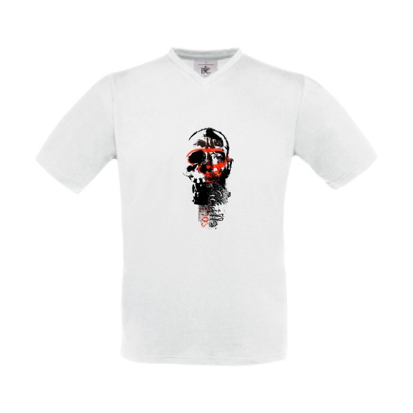 T-shirt Col V Homme original - gorilla soul - 