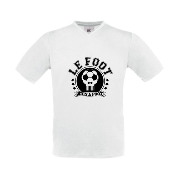 T-shirt Col V original Homme  - Footaise - 
