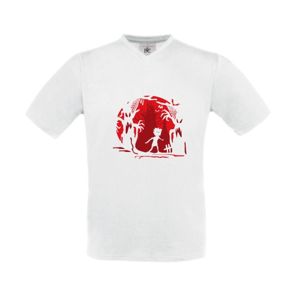 nightmare T-shirt Col V Homme original -B&C - Exact V-Neck