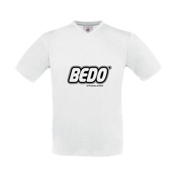 T-shirt Col V original Homme  - Bedo - 