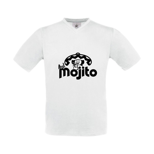 Ay Mojito! - Tee shirt Alcool-B&C - Exact V-Neck