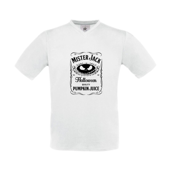 MisterJack-T shirt humour alcool -B&C - Exact V-Neck