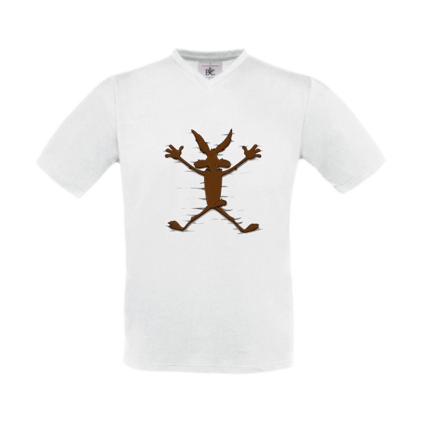 T shirt humoristique -Nouvel échec - modèle T-shirt Col V- B&C - Exact V-Neck-