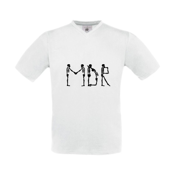 T-shirt Col V - B&C - Exact V-Neck - MDR