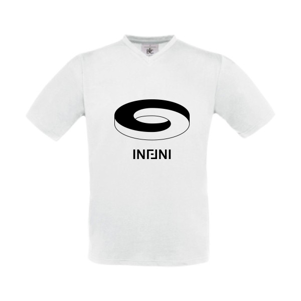T-shirt Col V - B&C - Exact V-Neck - Infini