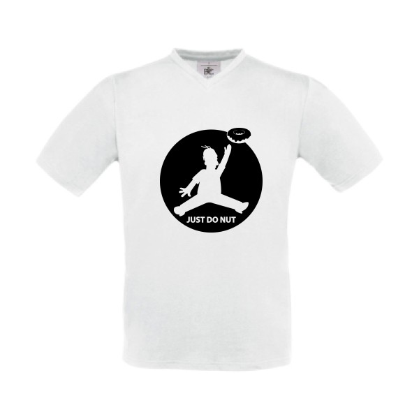 Hom'air : - Tee shirt rigolo Homme -B&C - Exact V-Neck