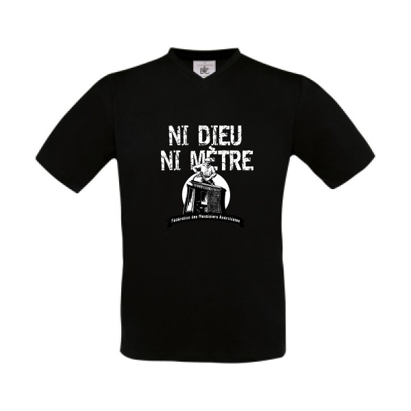 Tee shirt original Homme - Nada-B&C - Exact V-Neck