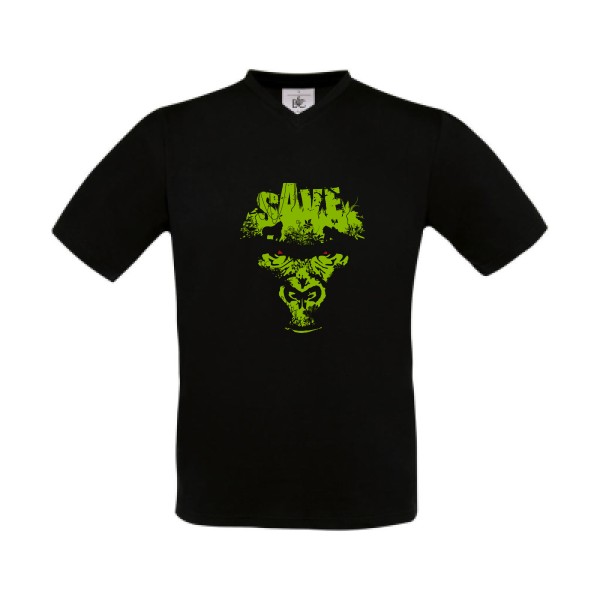 T-shirt Col V Homme original - save - 